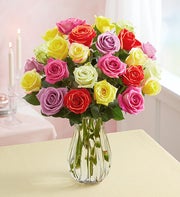 Two Dozen Assorted Roses