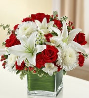 Red and White Lovely Bouquet