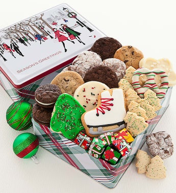 Cheryl's Holiday Cheer Gift Tin with Treats