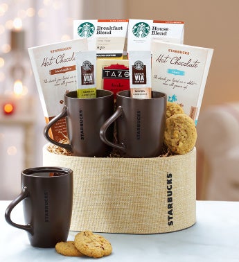 Starbucks For Two Gift Basket