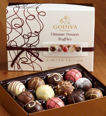 Godiva Ultimate Dessert Truffles Box