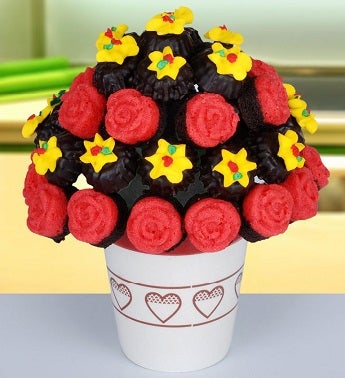 Good News of Spring Cake and Cookie Bouquet