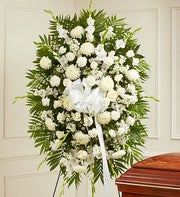 White Standing Spray