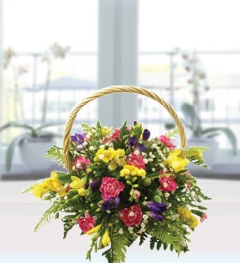 Freesia Basket