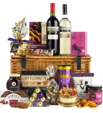 Sleigh Bells Basket