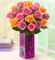 Sorbet Roses, 18 Stems