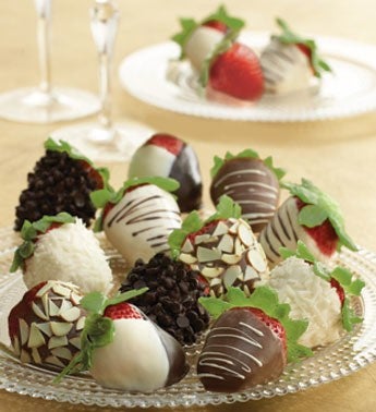 Chocolate Covered Strawberries Gift Box