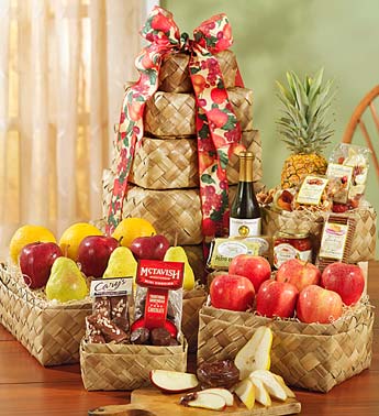 Fruit and Snack Gift Set