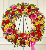Funeral Standing Wreaths