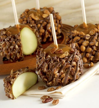 Nuts About Caramel Apples 4 Pack