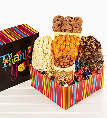 The Popcorn Factory� Thank You Wishes Sampler Box