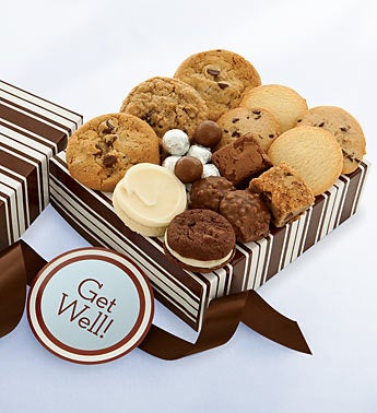 Cheryl?s Get Well Cookies & Treats Gift Box