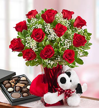 Romantic Flowers - Blossom Buddy Buy Flowers Online
