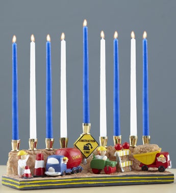 Construction Menorah