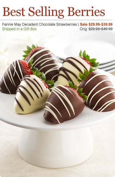 Fannie May Decadent Chocolate Strawberries