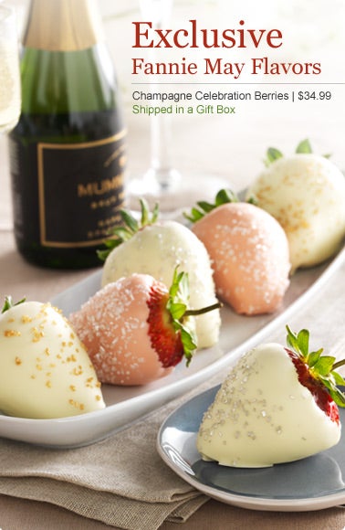 Fannie May Champagne Celebration Strawberries